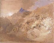 Samuel Palmer Moel Siabod from Tyn-y-Coed oil painting